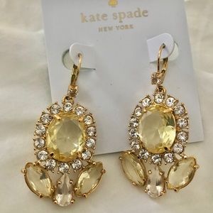 NEW Kate Spade Sunrise Chandelier Earrings